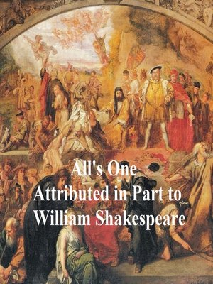 cover image of All's One or a Yorkshire Tragedy, Shakespeare Apocrypha
